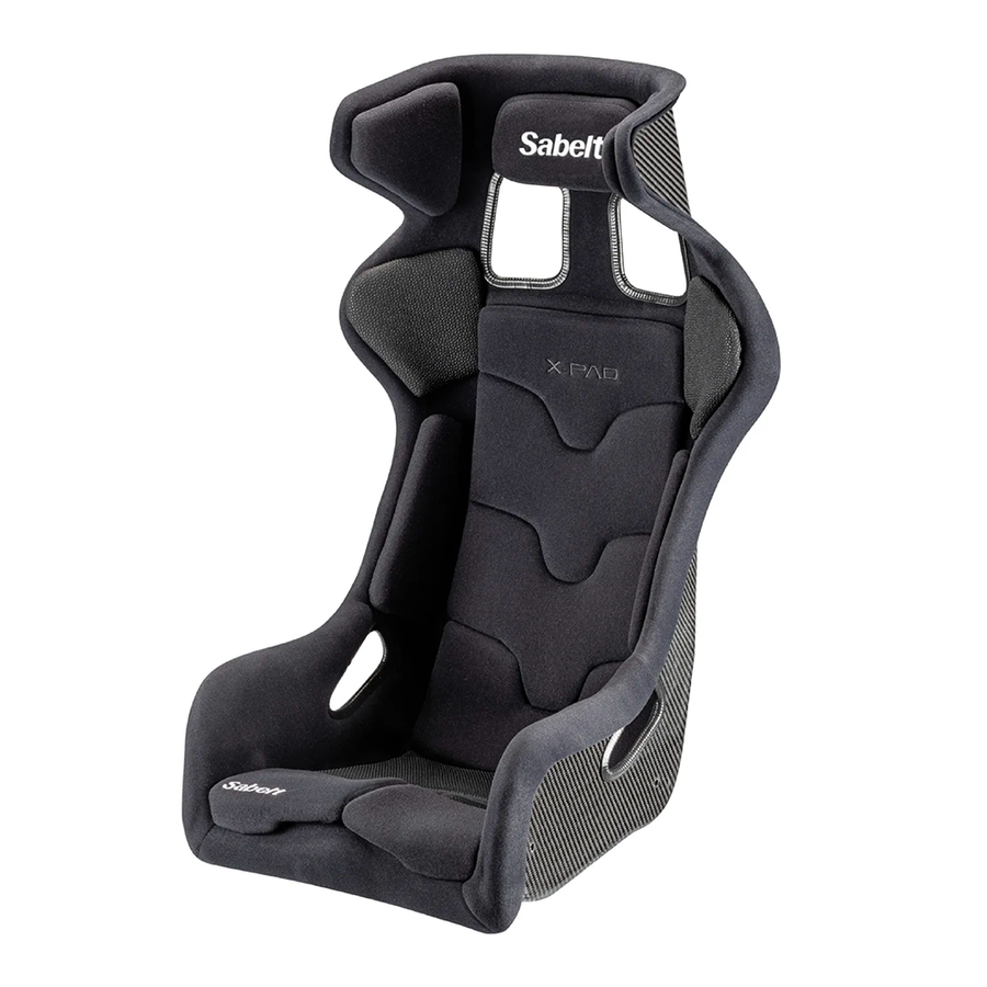 Sabelt X-PAD Carbon FIA Racing Seat - X-PAD Carbon view 1