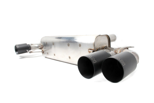Dinan 18-23 BMW M550i (G30) Free Flow Axleback Exhaust System - Black Tips - D660-0075-BLK