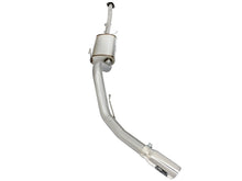 Load image into Gallery viewer, aFe MACHForce XP Exhaust 3in-3.5in SS Single Side Ext CB w/ Polished Tips 15 Ford F150 V8 5.0L CC/SB - 49-43073-P