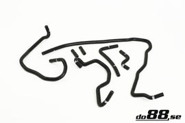 do88 99-01 Audi S3 1.8T (APY/AUL) Vacuum Hoses - Black - DO88-KIT80S