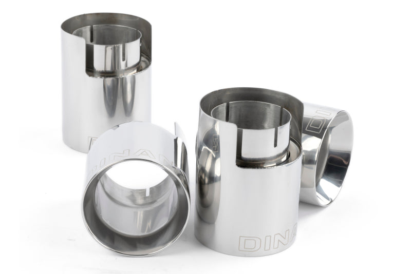 Dinan 20-26 BMW X5 M/X6 M (F95/F96) Valved Axleback Exhaust System - Polished Tips - D660-0090
