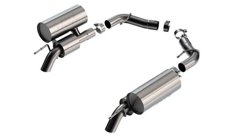 Borla 22-23 Jeep Grand Wagoneer 6.4L V8 2.75in S-TYPE SR Turndown Tip Axleback Exhaust - 11990