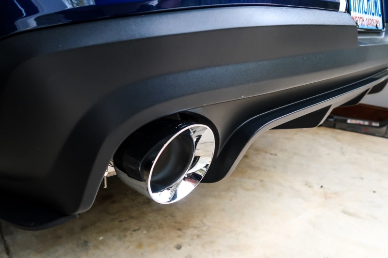 AWE Tuning S197 Mustang GT Axle-Back Exhaust - Track Edition (Chrome Silver Tips) - 3020-32040