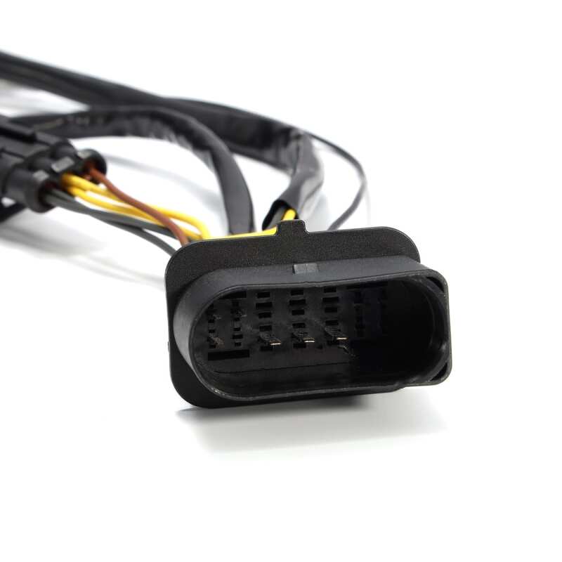 AlphaRex 13-18 Ram 1500 Wiring Adapter Stock Proj Headlight to AlphaRex Headlight Converters - 810003