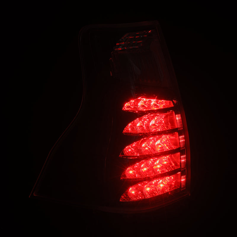 AlphaRex 14-21 Lexus GX470 PRO-Series LED Tail Lights -  Alpha Black - 678015