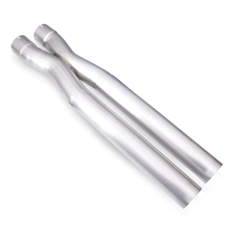 Stainless Works 3in X-Pipe (Parallel) w/ 4.125in Center-to-Center - 3in ID Expanded Inlets - 3XP413SS