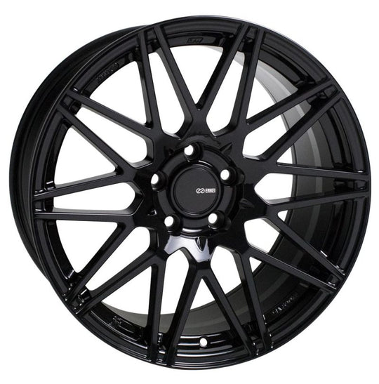 Enkei TMS 17x8 5x100 45mm Offset 72.6mm Bore Gloss Black Wheel - 515-780-8045BK