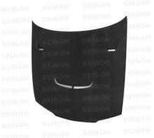 Load image into Gallery viewer, Seibon 90-94 Nissan Skyline R32 (BNR32) JU style Carbon Fiber Hood - HD9094NSR32-JU