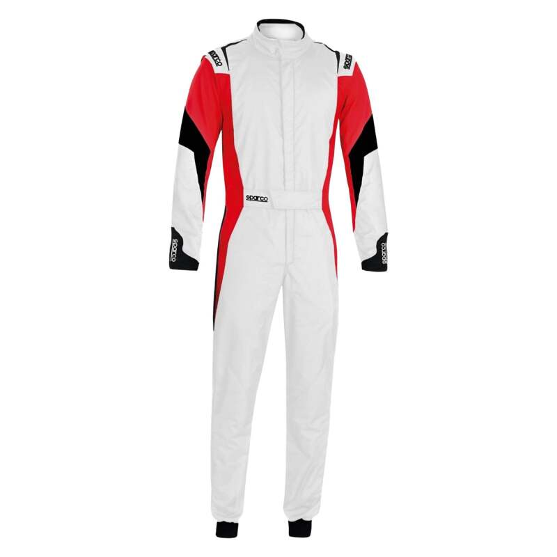 Sparco Suit Competition (Boot Cuff) 64 White/Red - 001144B64BRNR