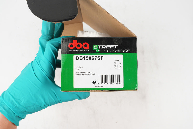 DBA 20-21 Toyota Highlander SP Performance Front Brake Pads - DB15067SP