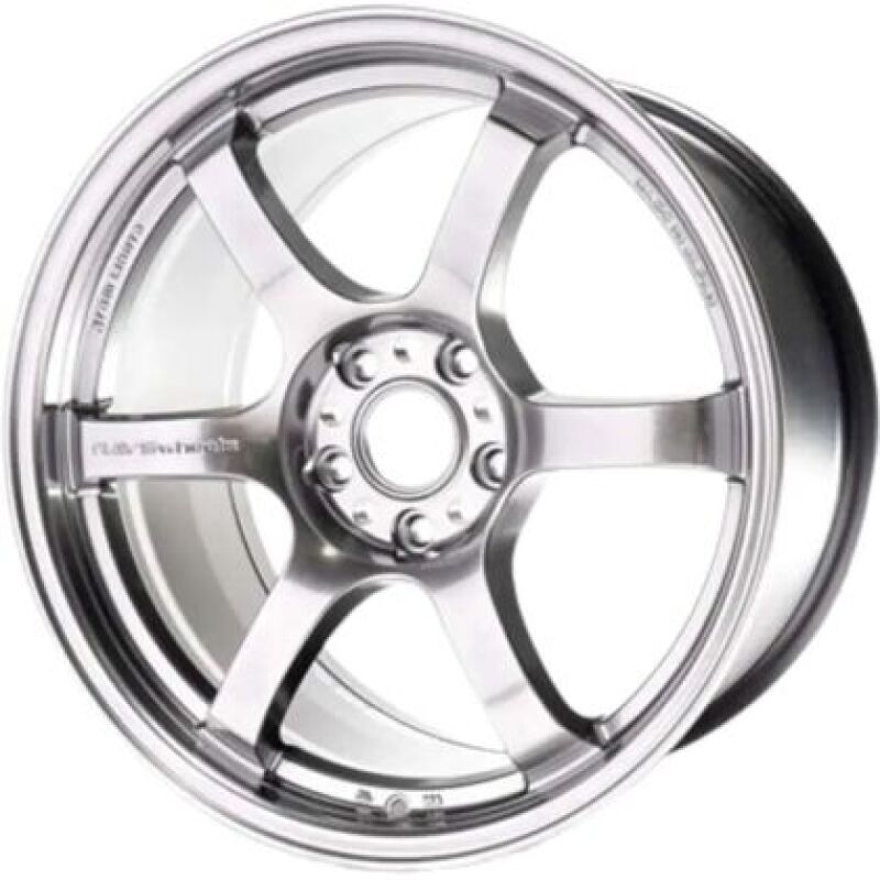 Gram Lights 57DR 15x8.0 +35 5x114.3 Grace Silver Wheel - WGIE35EQNK