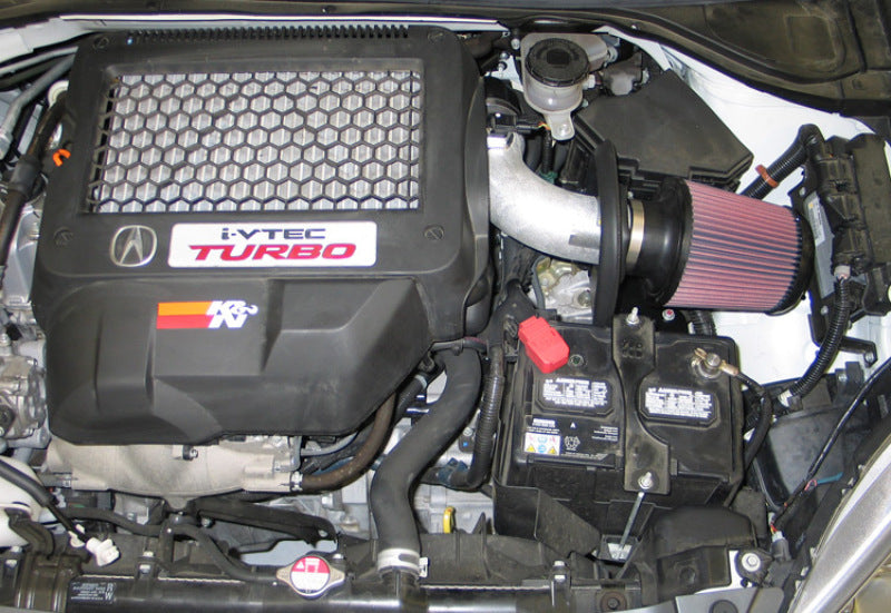 K&N 07-08 Acura RDX L4-2.3L Silver Typhoon Short Ram Intake - 69-0017TS
