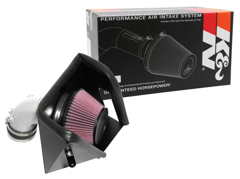 K&N 2018 Kia Stinger L4-2.0L F/I Silver Typhoon Short Ram Intake - 69-5320TS