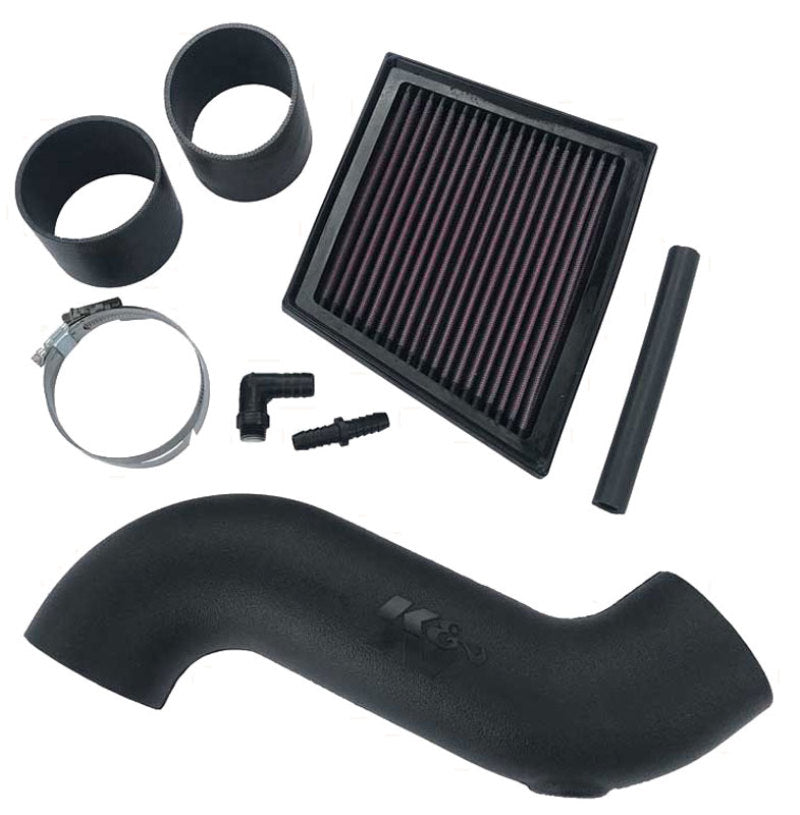 K&N 13-17 Ford Fiesta ST 1.6L (Will Not Fit US Models - Intl Only) F/I Performance Air Intake System - 57-0690