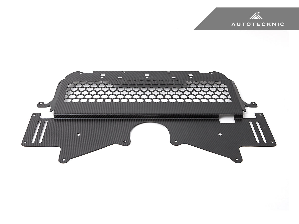 AutoTecknic Dry Carbon Oil Cooler Guard - BMW G87 M2 | G80 M3 | G82/ G83 M4