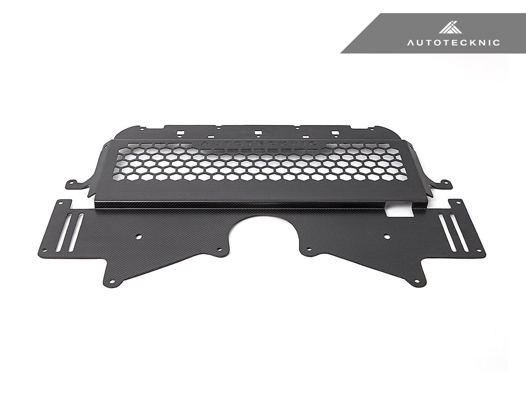 AutoTecknic Dry Carbon Oil Cooler Guard - BMW G87 M2 | G80 M3 | G82/ G83 M4