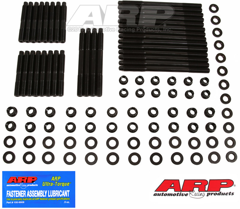 ARP SBC w/Brodix,Rodeck alum Black w/Brodix WT Jones GB2200 Head Stud Kit - 134-4304