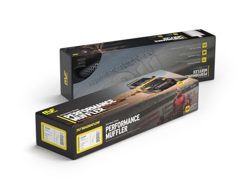 MagnaFlow Muffler Mag SS 24X5X8 3/3X3/3 D/D - 12469