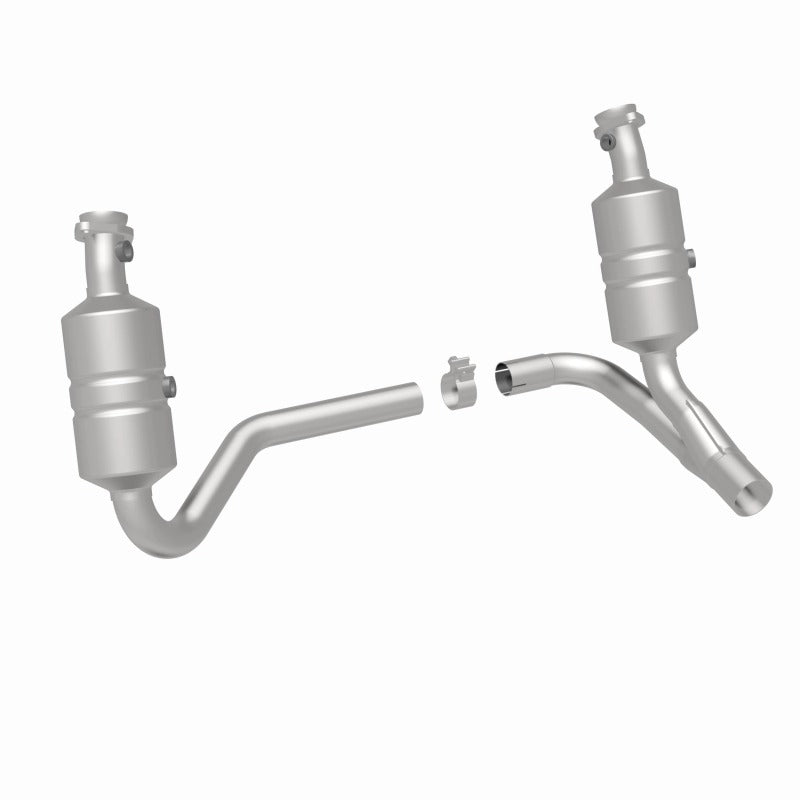 MagnaFlow DF Cat. Conv 07-09 Dodge Dakota 3.7L/4.7L /07-09 Mitsubishi Raider 3.7L Y-Pipe Assembly - 49849