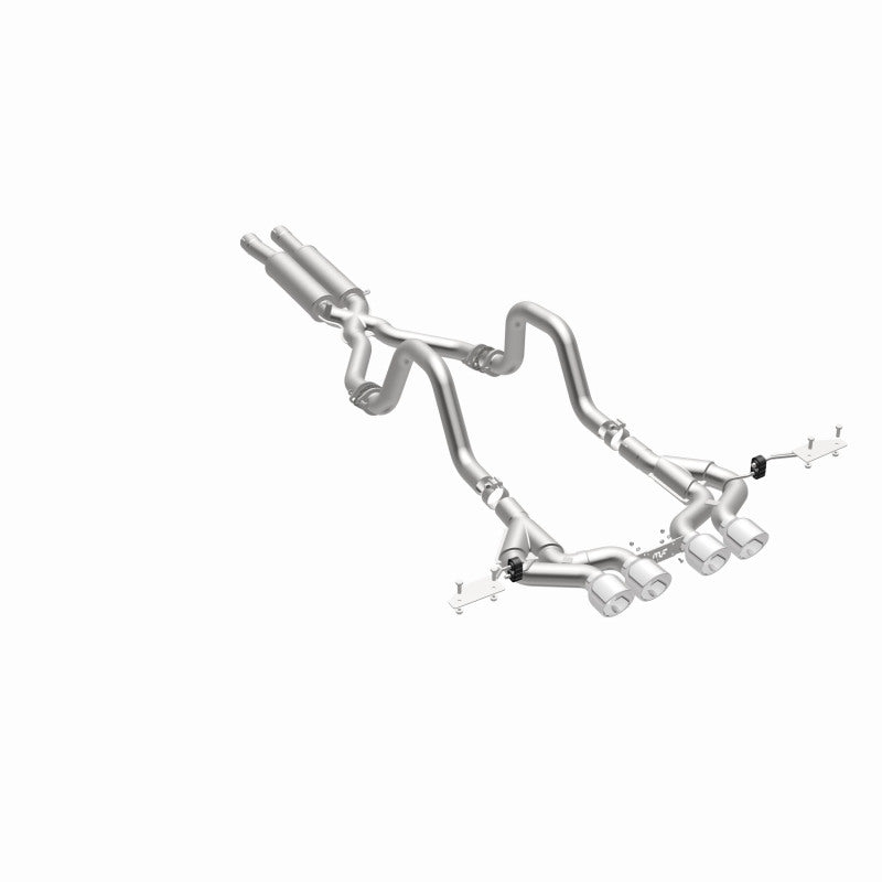 Magnaflow 00-04 Chev Corvette V8 5.7L Comp Series Quad Ctr Rr Exit SS Cat-Back Perf Exhaust - 15281