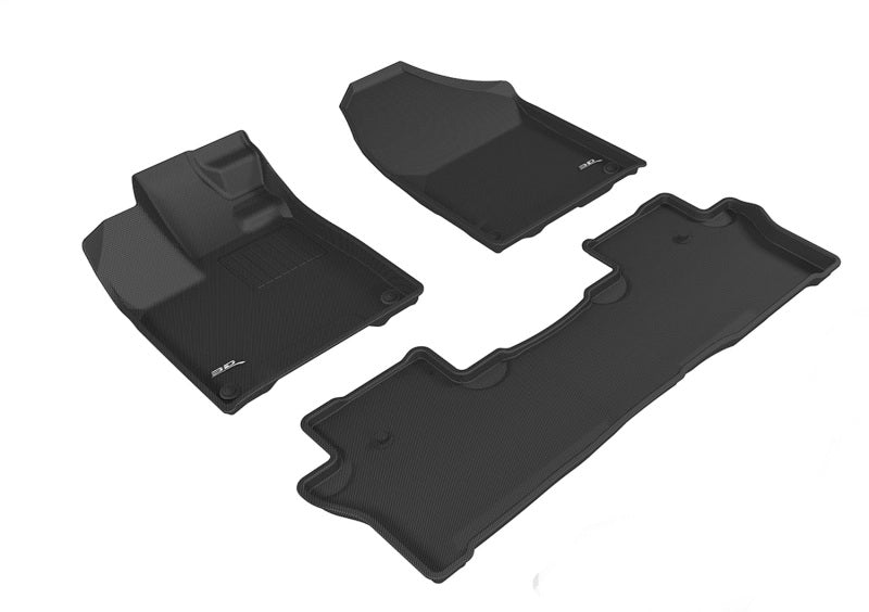 3D MAXpider 19-26 Honda Passport Kagu Black Full Set - L1HD10201509