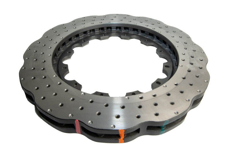DBA 08-19 Audi R8 (w/Iron Rotor) Front 5000 Series Drilled & Slotted Ring - DBA52834.1WXD