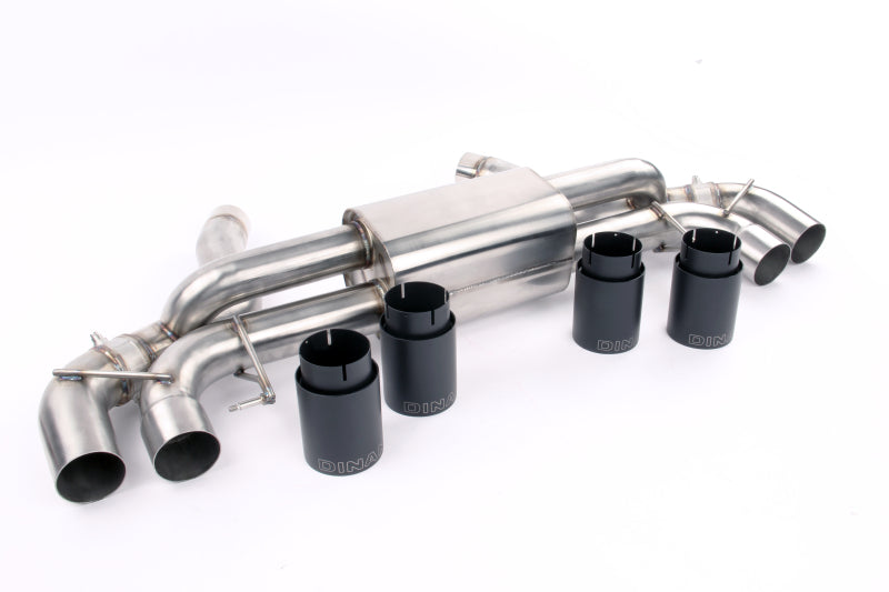Dinan 18-23 BMW M5 (F90) Free Flow Axleback Exhaust System - Black Tips - D660-0079-BLK