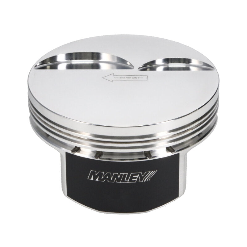 Manley Chevrolet LS Piston Set - 4.070in Bore 1.115in CH, -4.00 CC - 592670CE-8