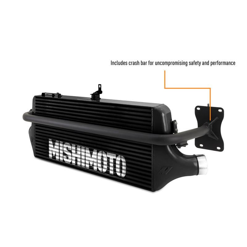 Mishimoto 2022+ WRX Front Mount Intercooler Kit BK Core MWBK Pipes - MMINT-WRX-22BKBK