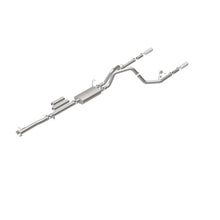 Load image into Gallery viewer, MagnaFlow Stainless Cat-Back Exhaust 2015 Chevy Silverado 2500HD 6.0L Dual Split Rear Exit 4in - 19027