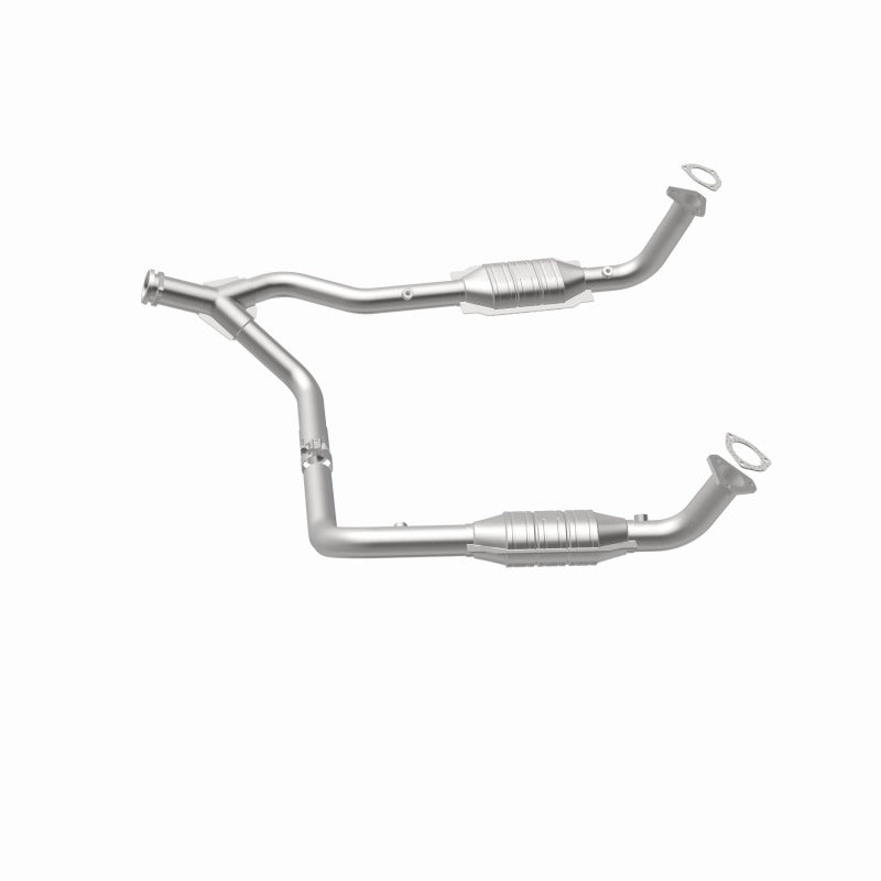 MagnaFlow DF Cat. Conv 95-99 Range Rover 4.0/4.6L GEMS Y-Pipe Assembly *NOT FOR SALE IN CALIFORNIA* - 93694