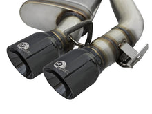 Load image into Gallery viewer, aFe MACHForce XP 3in 304 SS Axle-Back Exhaust Dual Exhaust (NPP) w/ Black Tips 16-17 Camaro SS V8 - 49-34068-B