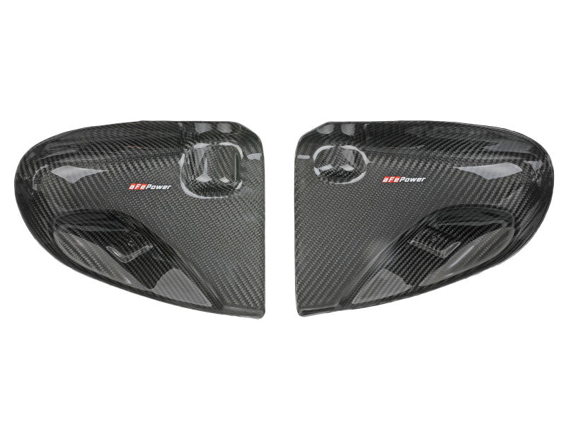 aFe Magnum FORCE Intake System Carbon Fiber Scoops BMW M5 (F10) 12-14 V8-4.4L (tt) - 54-12489-C