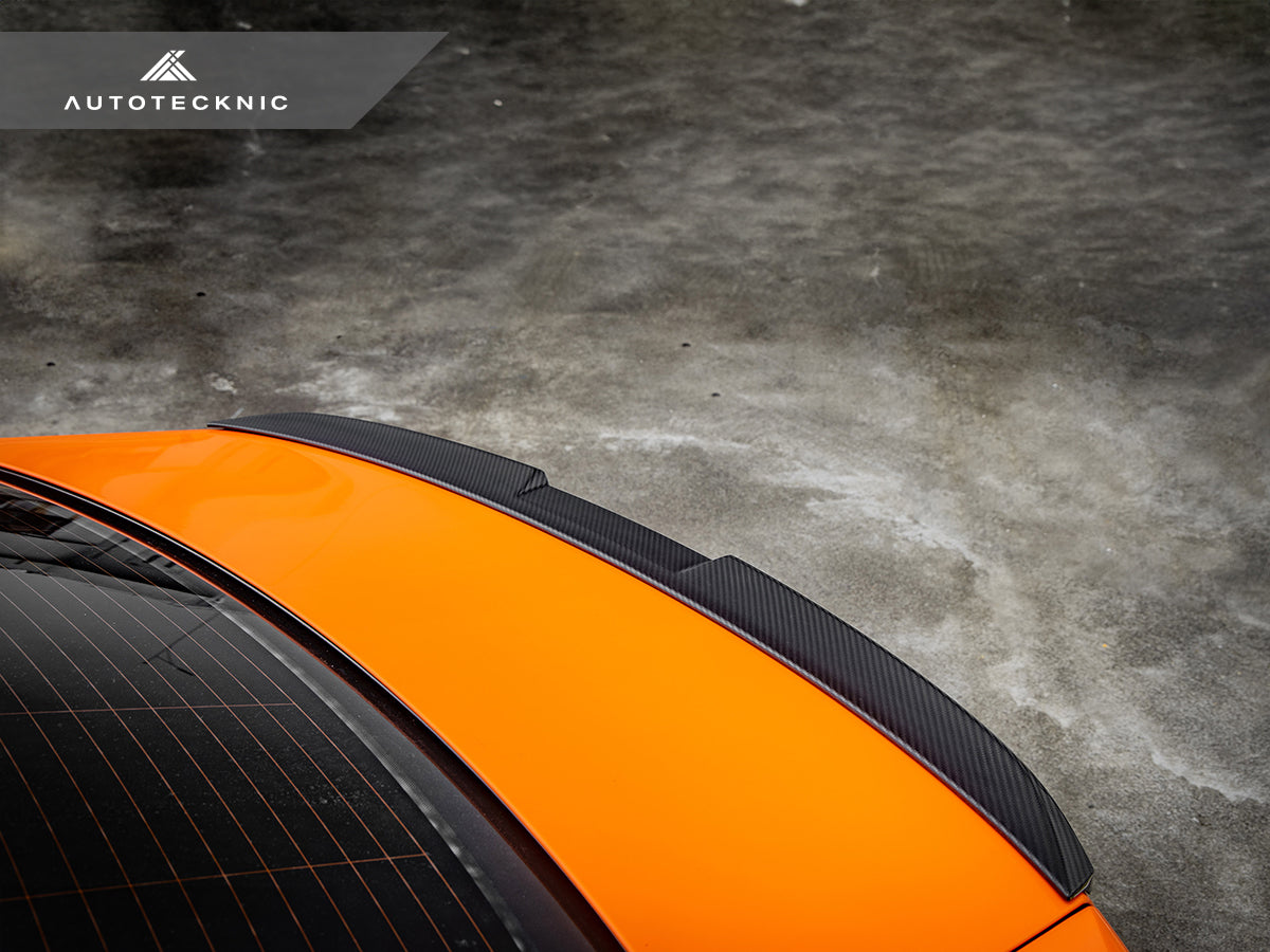 AutoTecknic Dry Carbon Corsa Trunk Spoiler - BMW G60 5-Series