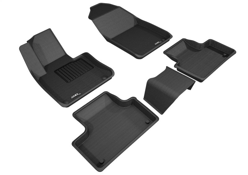 3D MAXpider 18-26 Volvo XC60 T5 / XC60 T6 Kagu Black Full Set - L1VV02501509
