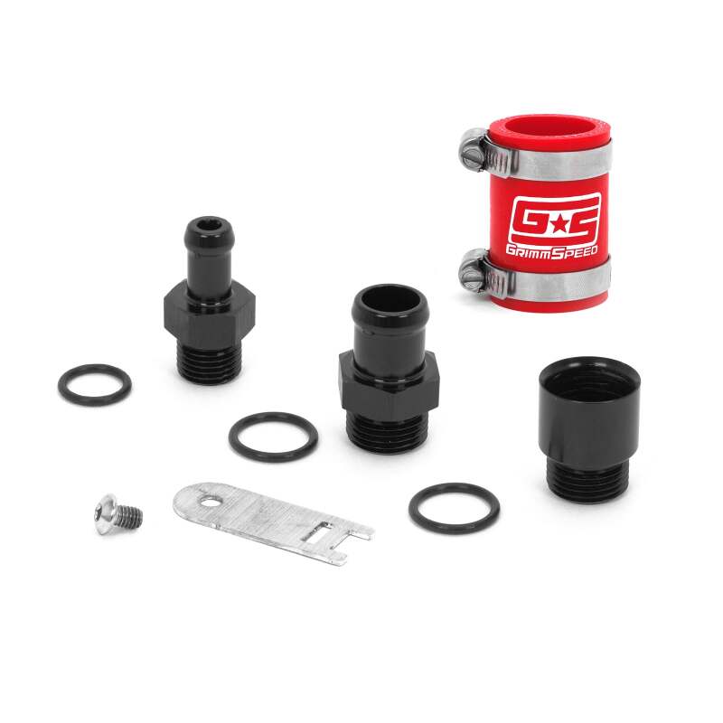 GrimmSpeed 15-21 Subaru WRX Version 2 Aluminum Turbo Inlet - GRM125034