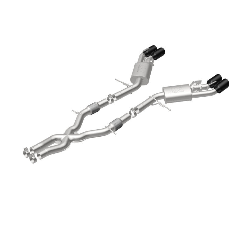 MagnaFlow SYS Cat-Back 2015-2017 Cadillac CTS-V 6.2L Quad 4in Carbon Fiber Tips - 19011