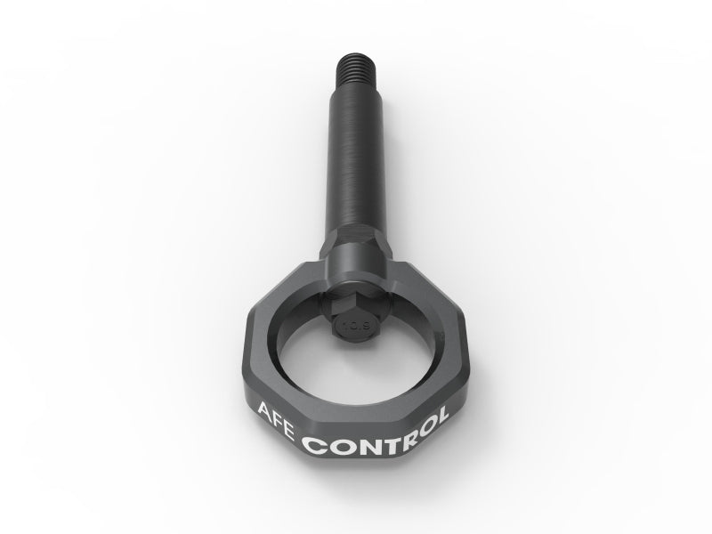 aFe Control Rear Tow Hook Grey BMW F-Chassis 2/3/4/M - 450-502002-G
