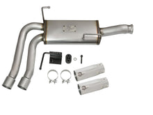 Load image into Gallery viewer, aFe Rebel Series CB Middle-Side Exit SS Exhaust w/ Polished Tips 09-16 GM Silverado/Sierra V6/V8 - 49-44070-P