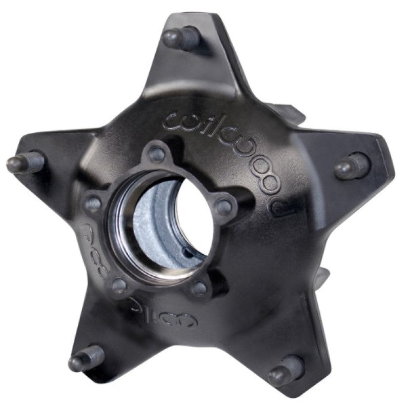 Wilwood Hub-Starlite 55 Rear - Standard Offset 5/8 C Studs-Black - 270-6513BC