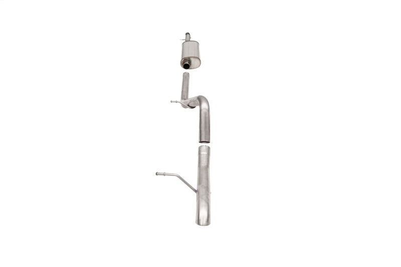 Corsa 2007-2018 Jeep Wrangler JKU 3.6L Sport 2.75in Cat-Back Exhaust w/ Turn Down Tip - 21121