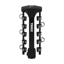Load image into Gallery viewer, Thule Apex XT 5 - Hanging Hitch Bike Rack w/HitchSwitch Tilt-Down (Up to 5 Bikes) - Black - 9026XT