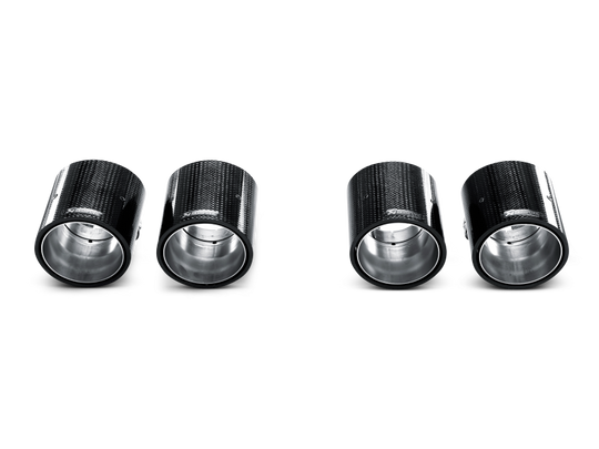 Akrapovic 07-13 BMW M3 (E90/E92/E93) Tail Pipe Set (Carbon) - TP-CT/3