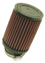 Load image into Gallery viewer, K&amp;N Filter Universal Rubber Filter 20 Deg Flange Angle 2.25in Flange ID x 3.5in OD x 5in H - RU-1710