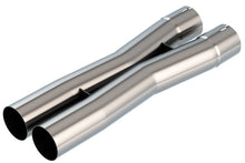 Load image into Gallery viewer, Borla 2.75in Universal X-Pipe 3.66in Inlet Centerline 4.05in Outlet Centerline 26.98in OAL - 621105
