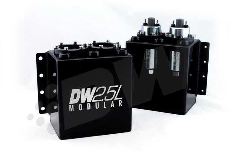 DeatschWerks 3.5L Modular Surge Tank (Fits 1-2 DW350iL Fuel Pumps - Pumps Not Included) - 6-000-35ST