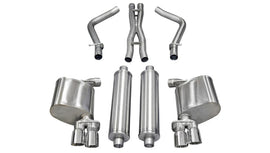 Corsa 2011-2013 Dodge Charger R/T 5.7L V8 Polished Sport Cat-Back Exhaust - 14525
