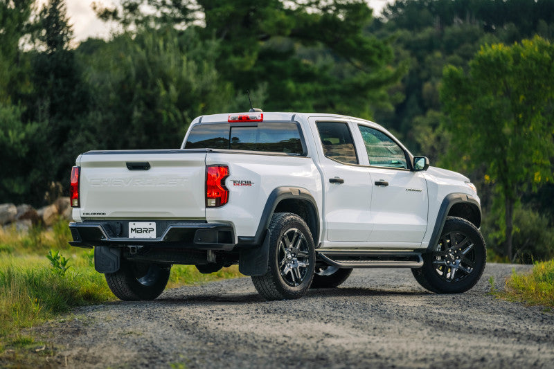 MBRP 2023 Chevy Colorado/GMC Canyon Stainless Steel 3in Cat-Back, Single High Clearance Rear Exit - S5017304