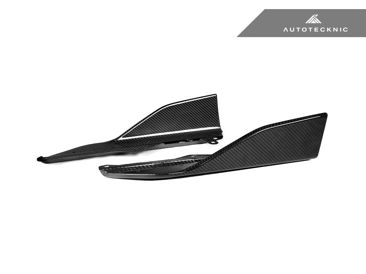 AutoTecknic Carbon Fiber Side Skirt Winglets - BMW G42 2-Series