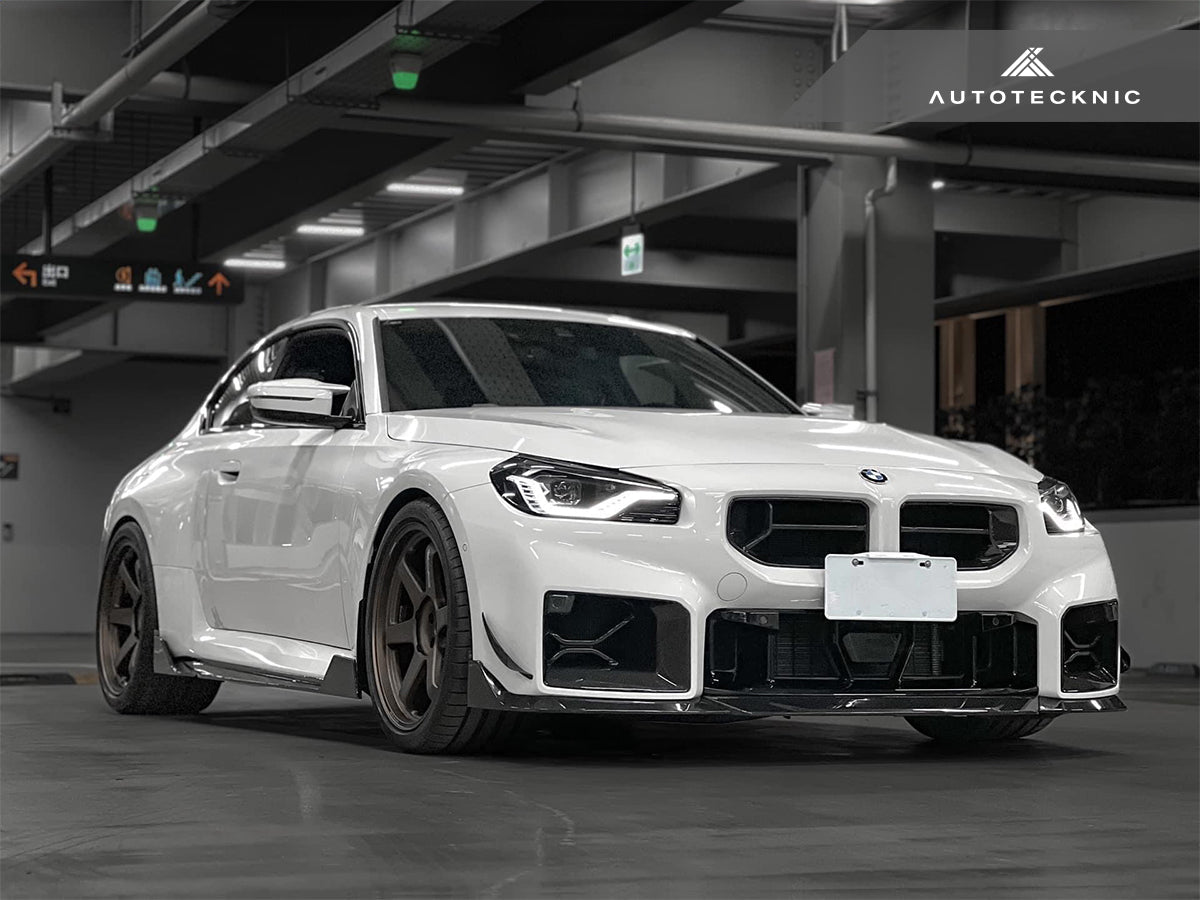 AutoTecknic Dry Carbon Canard Set - BMW G87 M2